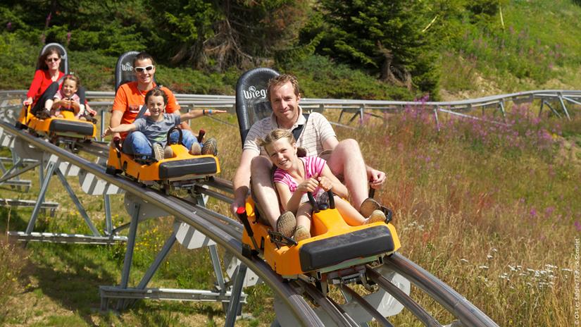 Les incontournables de l'été pour votre séjour à la montagne : luge d'été - CGH Résidences