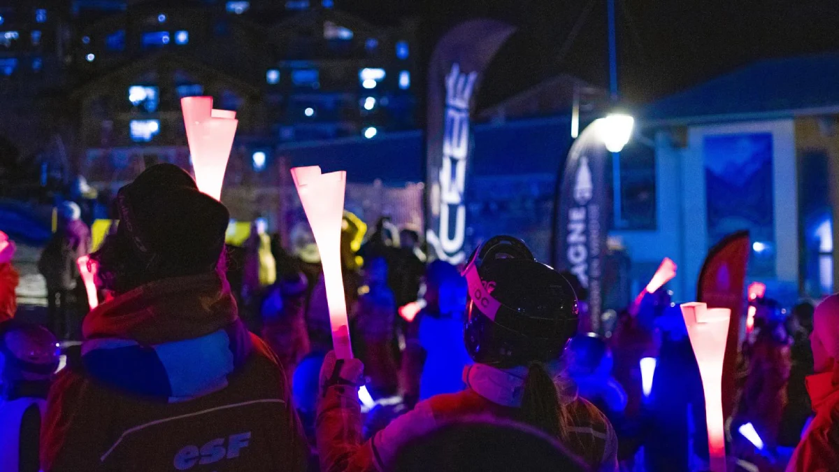 De fakkelafdaling van La Plagne | CGH Résidences & Spas