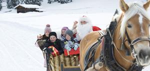 Le Père Noël est sur les pistes