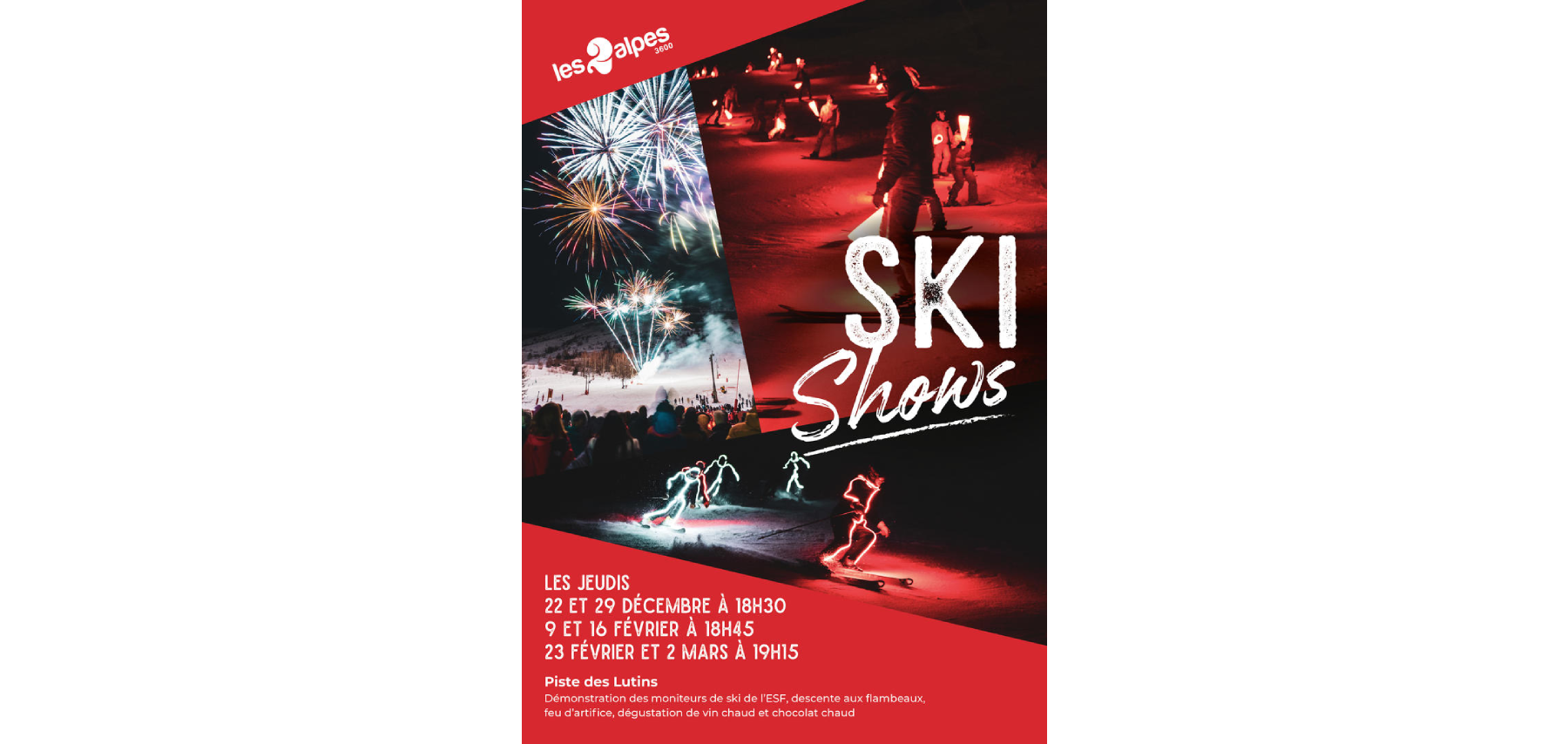 Ski show aux 2 Alpes